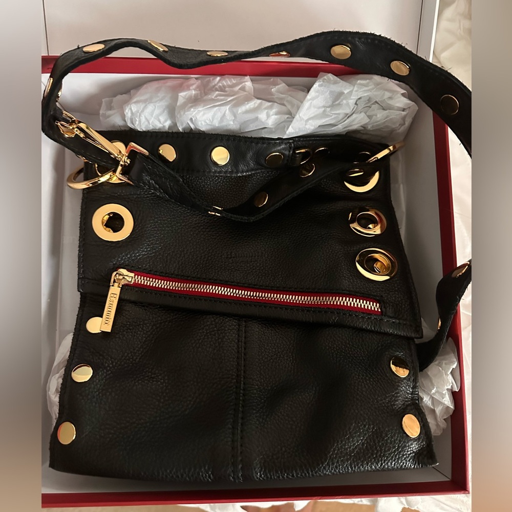 Hammitt VIP Medium Black and Gold w box. Perfect